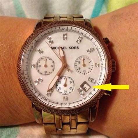 how to tell if it's a fake michael kors watch|genuine michael kors watch.